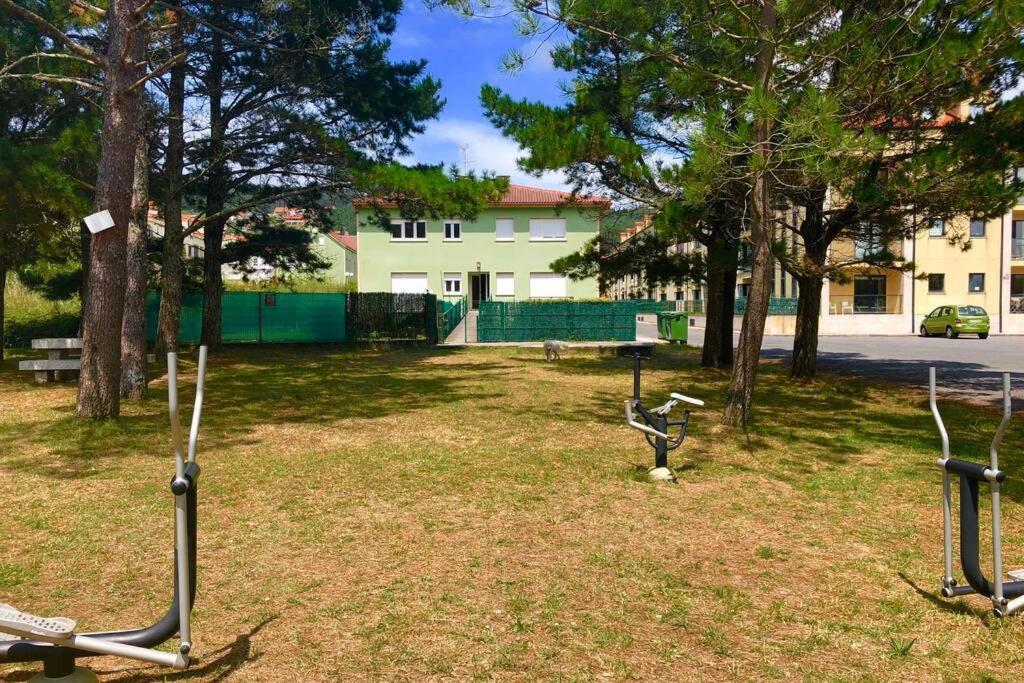 Apartamento Junto Camino De Santiago,1ª línea de playa Finisterre Exterior foto