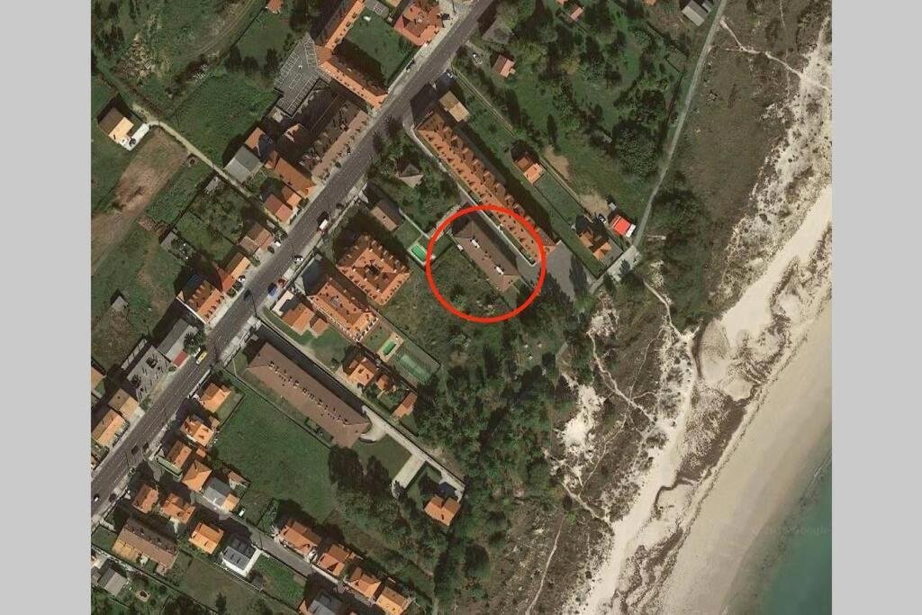 Apartamento Junto Camino De Santiago,1ª línea de playa Finisterre Exterior foto