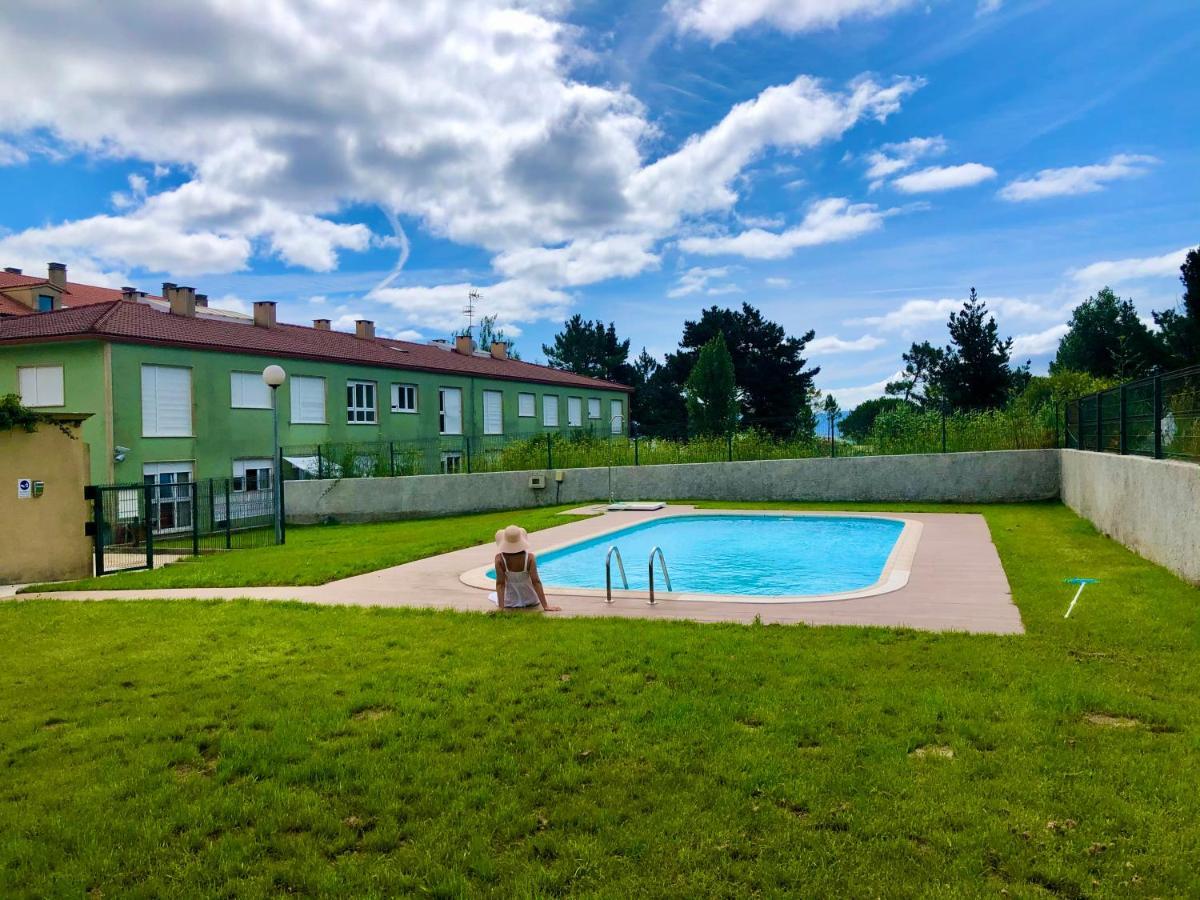Apartamento Junto Camino De Santiago,1ª línea de playa Finisterre Exterior foto